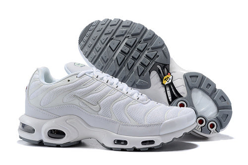 Air Max Plus TN1 ´´Triple White``(sola cinza)