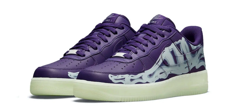 Air Force 1 Low ´´Purple Skeleton``